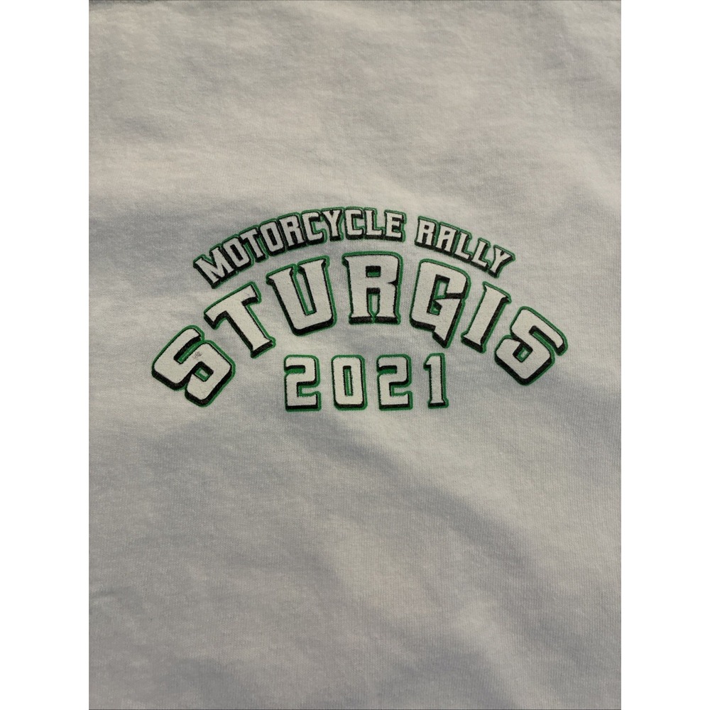 2021 Sturgis Motorcycle Rally Long Sleeve T Shirt- Harley Davidson T Shirt Biker - Picture 2 of 5